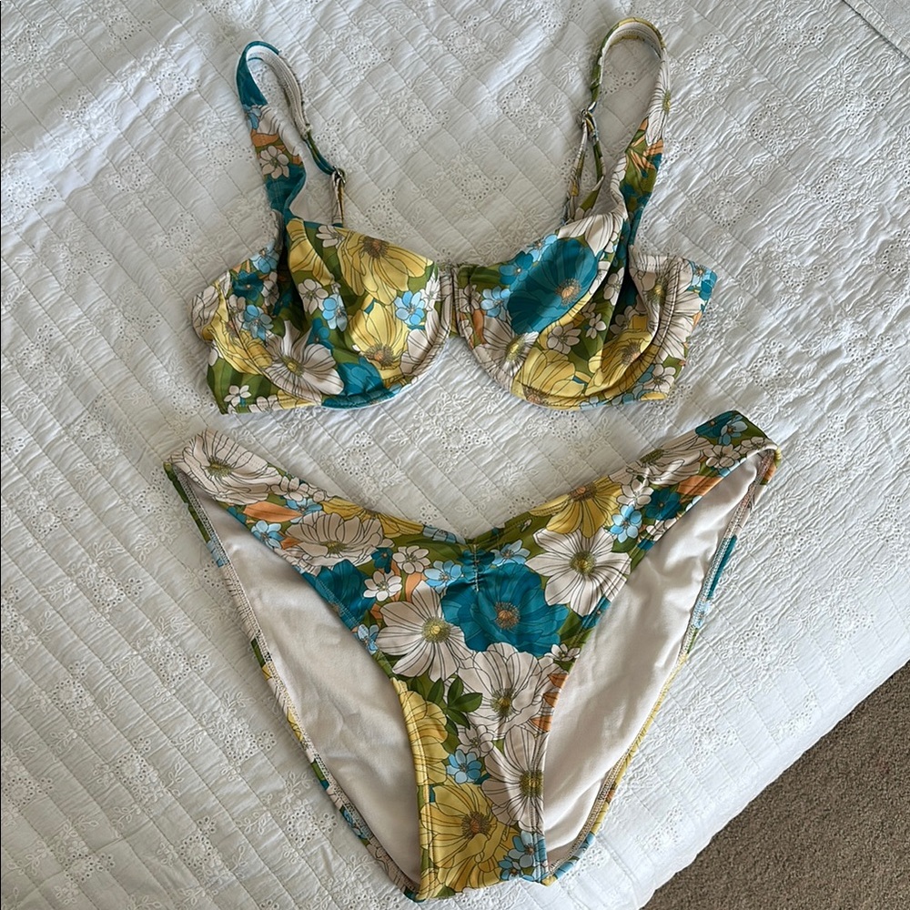Wild Fable (Target) Floral Bikini Set- XL
